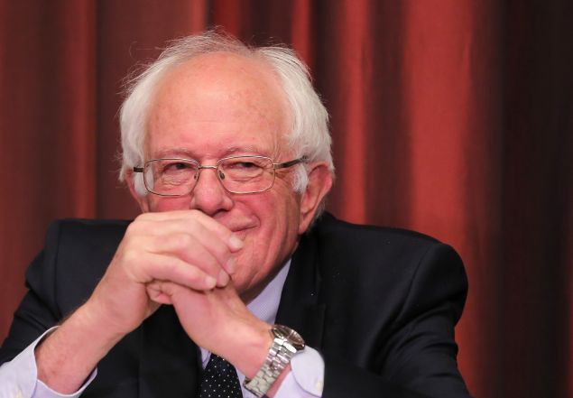Sen. Bernie Sanders at the National Action Network convention.