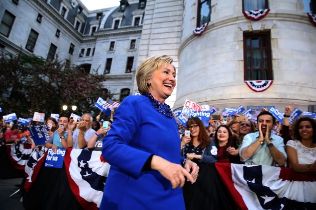 Hillary Clinton.