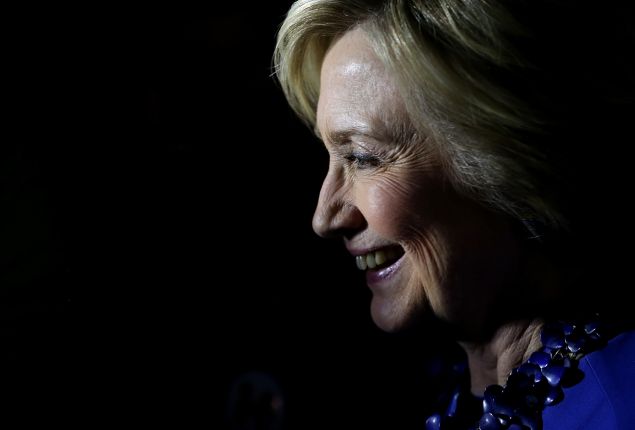 Democratic presidential candidate former Secretary of State Hillary Clinton.