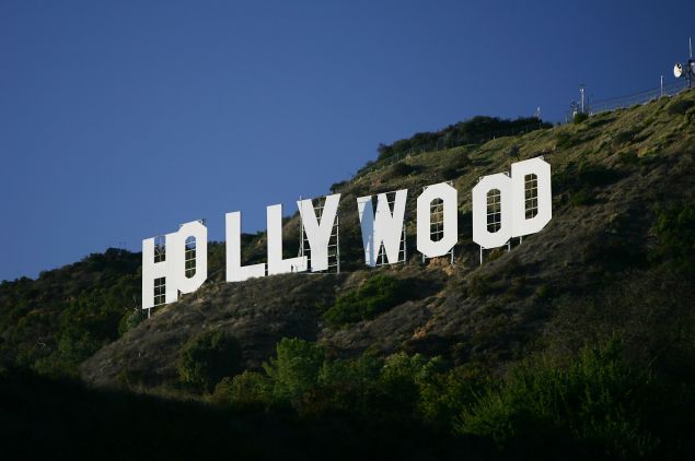 The Hollywood Sign is seen on November 16, 2005 in Los Angeles, California. The historic landmark is undergoing a month-long makeover; erected in 1923 as a giant ad for a housing development and originally read "Hollywoodland", the sign with letters that are 45 feet tall and 36 feet wide was declared a Los Angeles Cultural Historical Monument in 1973.