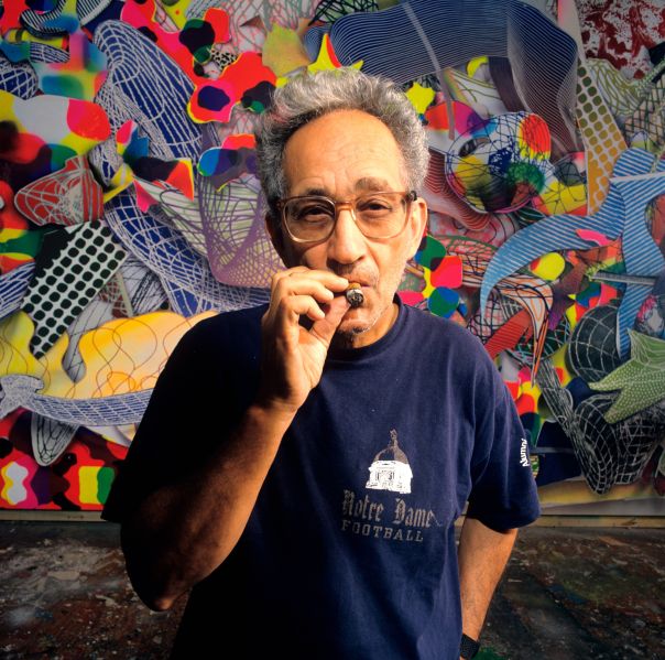 Artist Frank Stella.