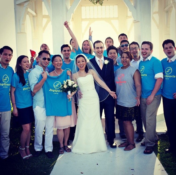 ZogSports wedding.