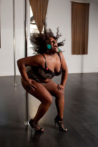 "Pole Diva" and IncrediPOLE instructor, Roz Mays