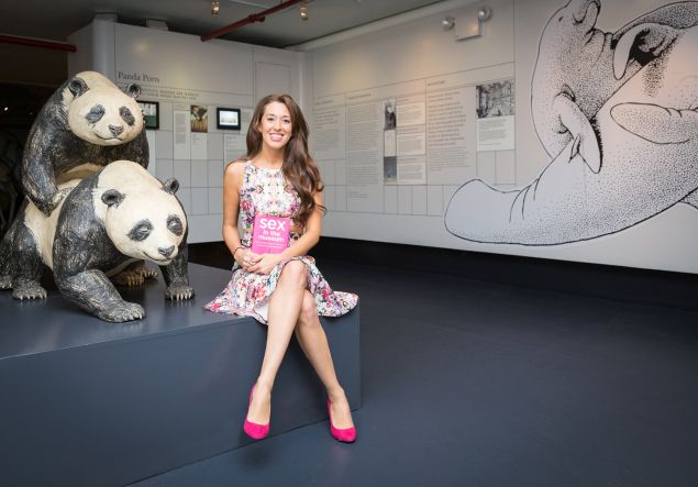 Sarah Forbes, curator of the Museum of Sex shot in the museum for the New York Observer on 7 April 2016. Photo: Kaitlyn Flannagan for Observer