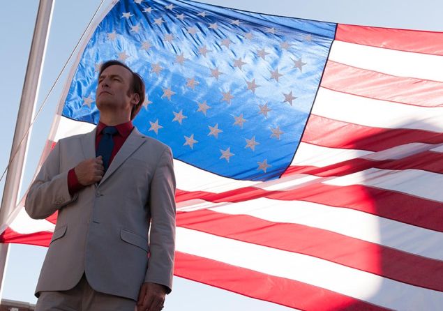 Bob Odenkirk as Jimmy McGill.