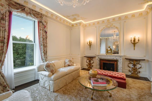 Every home should have an antique fireplace from an 18th century Parisian chateau, right?