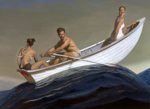Bo Bartlett's painting 'The Promised Land.'