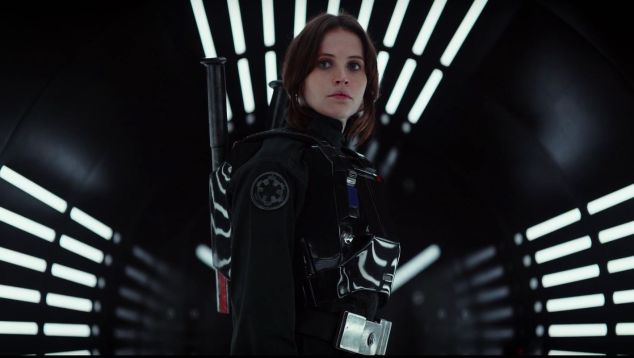Felicity Jones as Jyn Erso in Rogue One (Photo: Screenshot via YouTube)