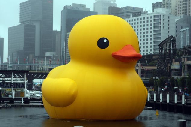 Florentijn Hofman's Rubber Duck.