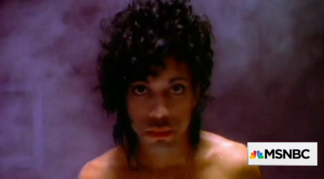 The Prince deep dive on MSNBC.