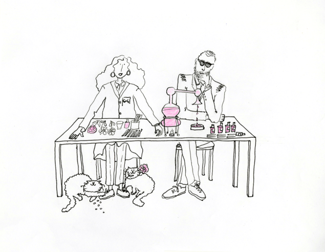 A Grace Coddington sketch