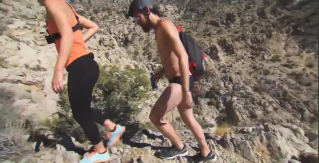 The underwear was optional.