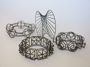 Iron Wire Bracelets by Thomas Raschke