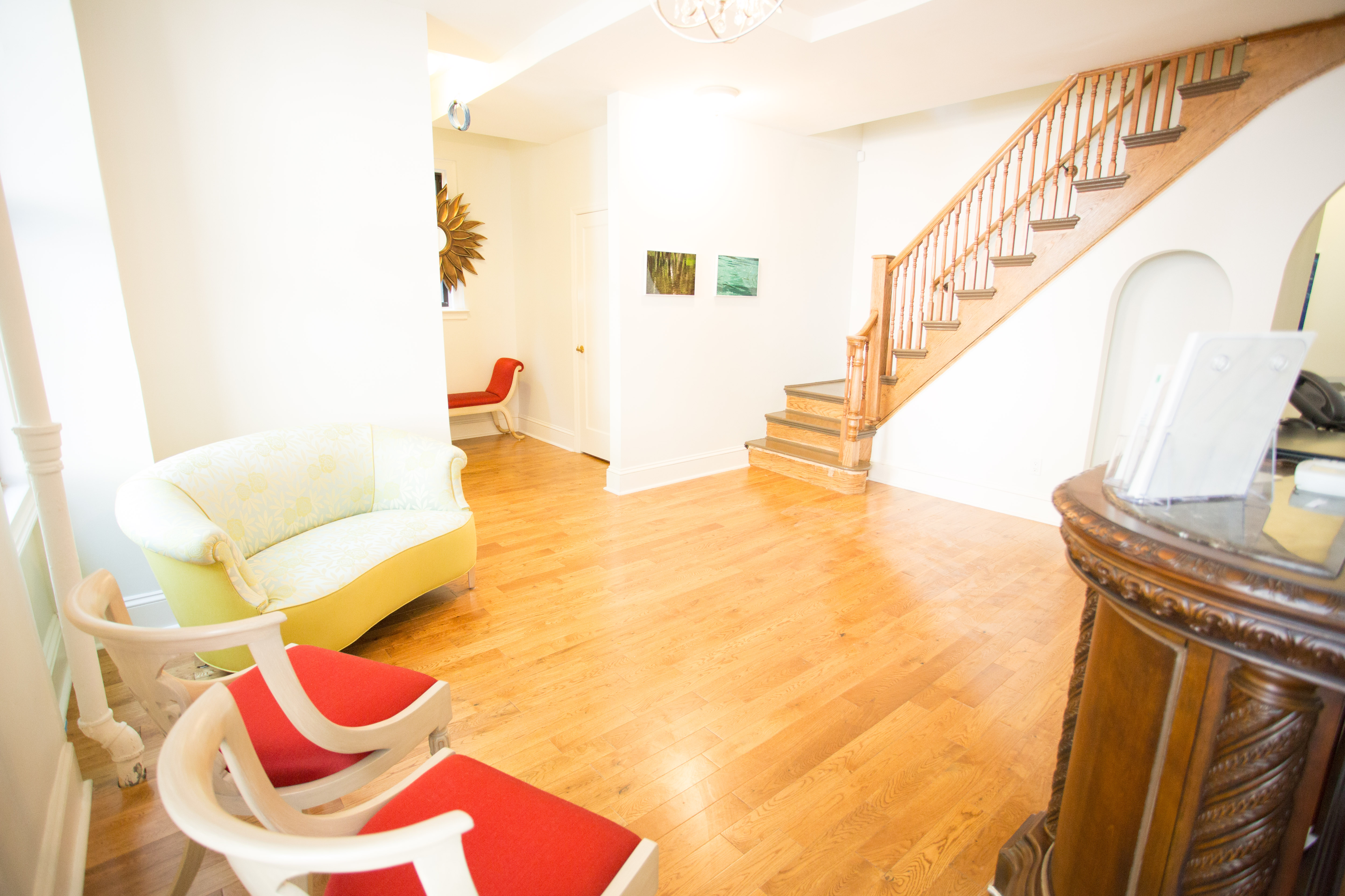 The integrated healthcare center offers a welcoming, home-like vibe.