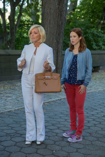 Jane Krakowski and Ellie Kemper in Unbreakable Kimmy Schmidt.
