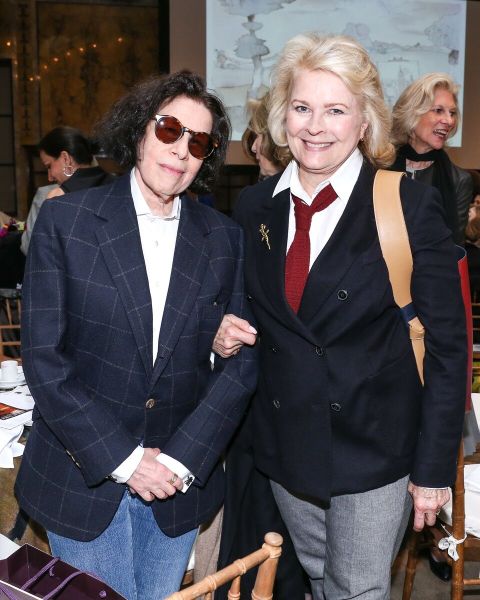 Fran Leibowitz and Candice Bergen