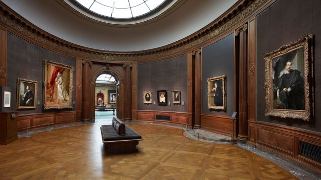 The Frick exhibit.