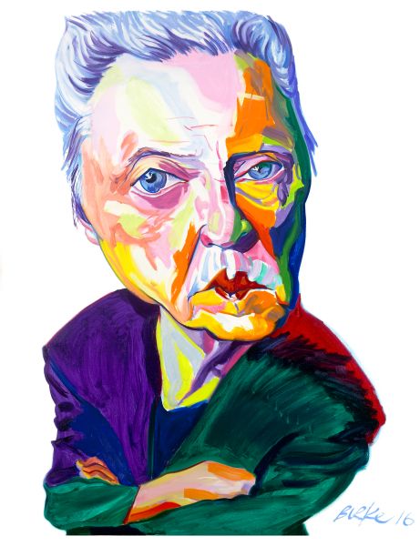 Christopher Walken by Philip Burke