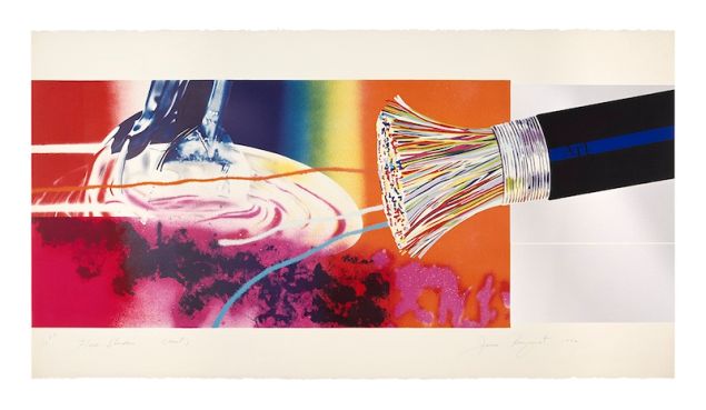James Rosenquist, Horse Blinders (east), 1972.