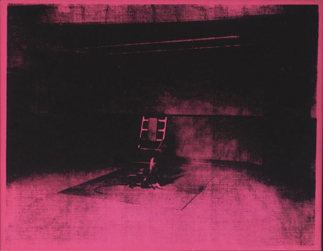 Andy Warhol, Little Electric Chair, 1964.