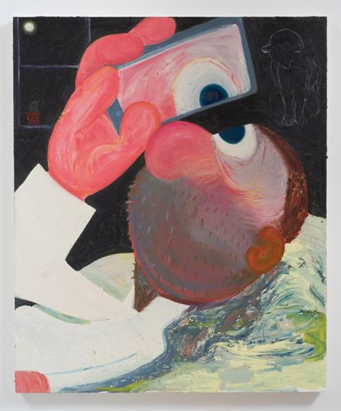Nicole Eisenman, Selfie, 2014.