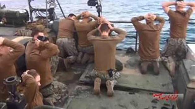 The 10 US Navy sailors detained by Iran.