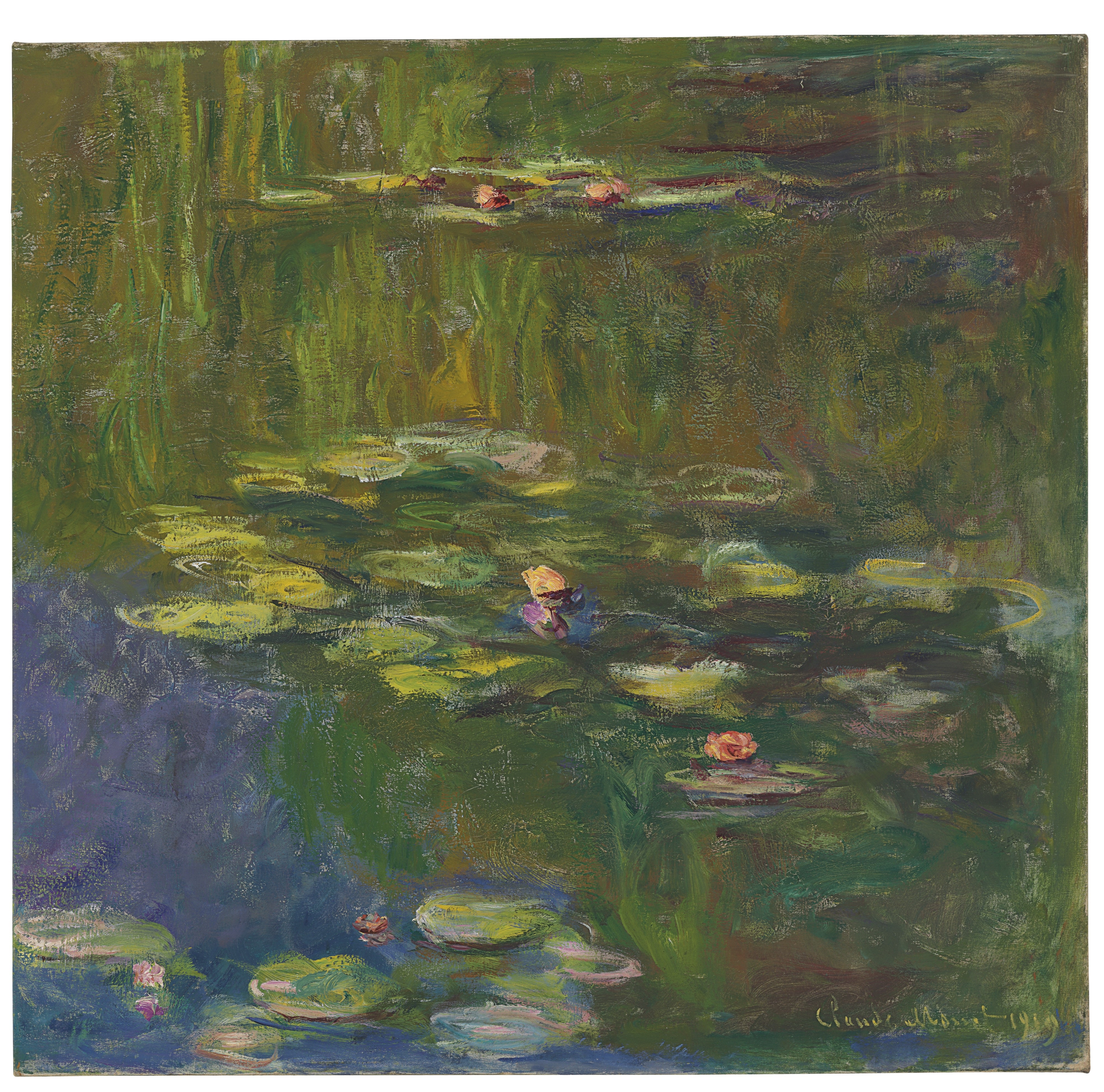 Monet's Le bassin aux nymphéas.