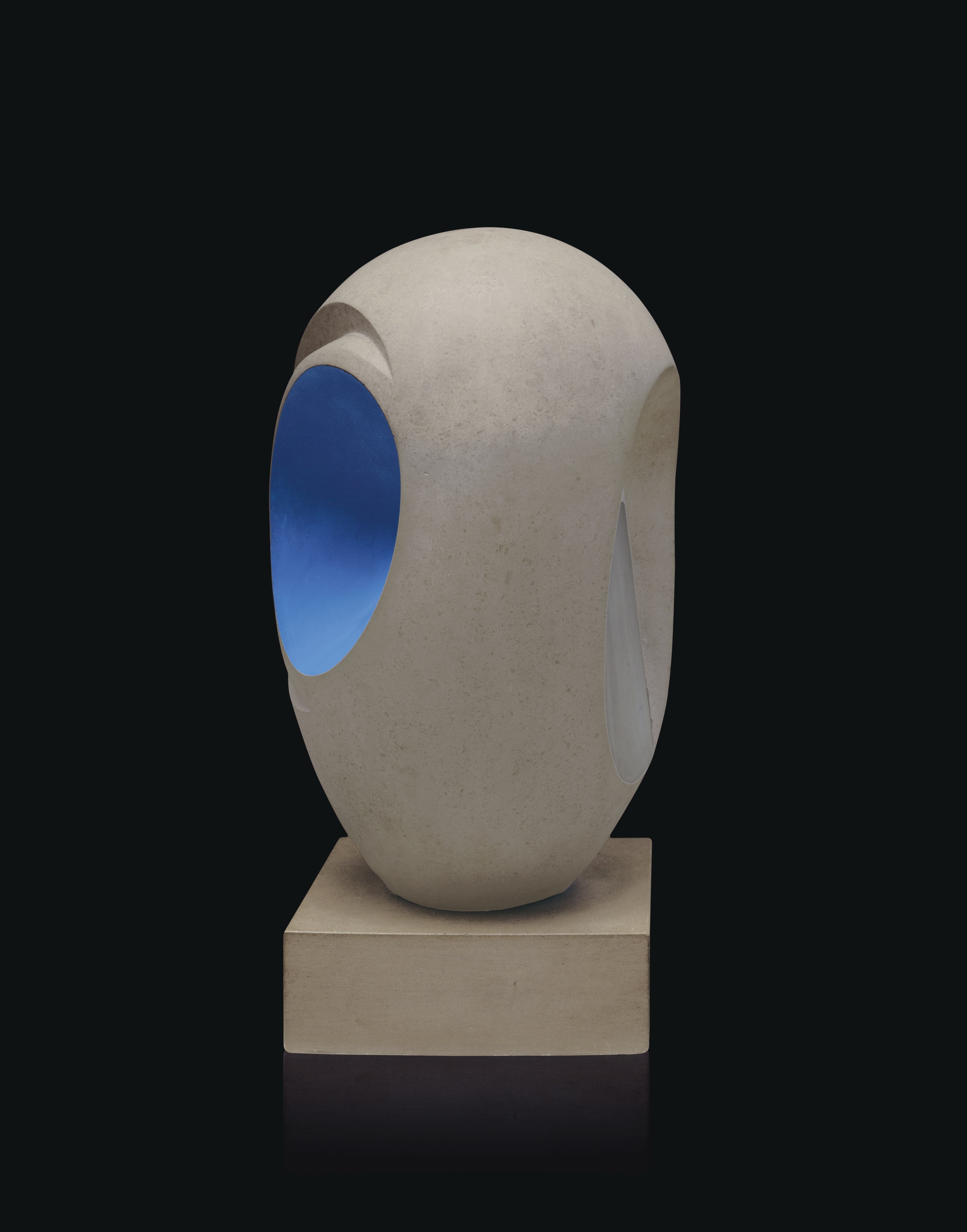 Barbara Hepworth's Sculpture with colour.