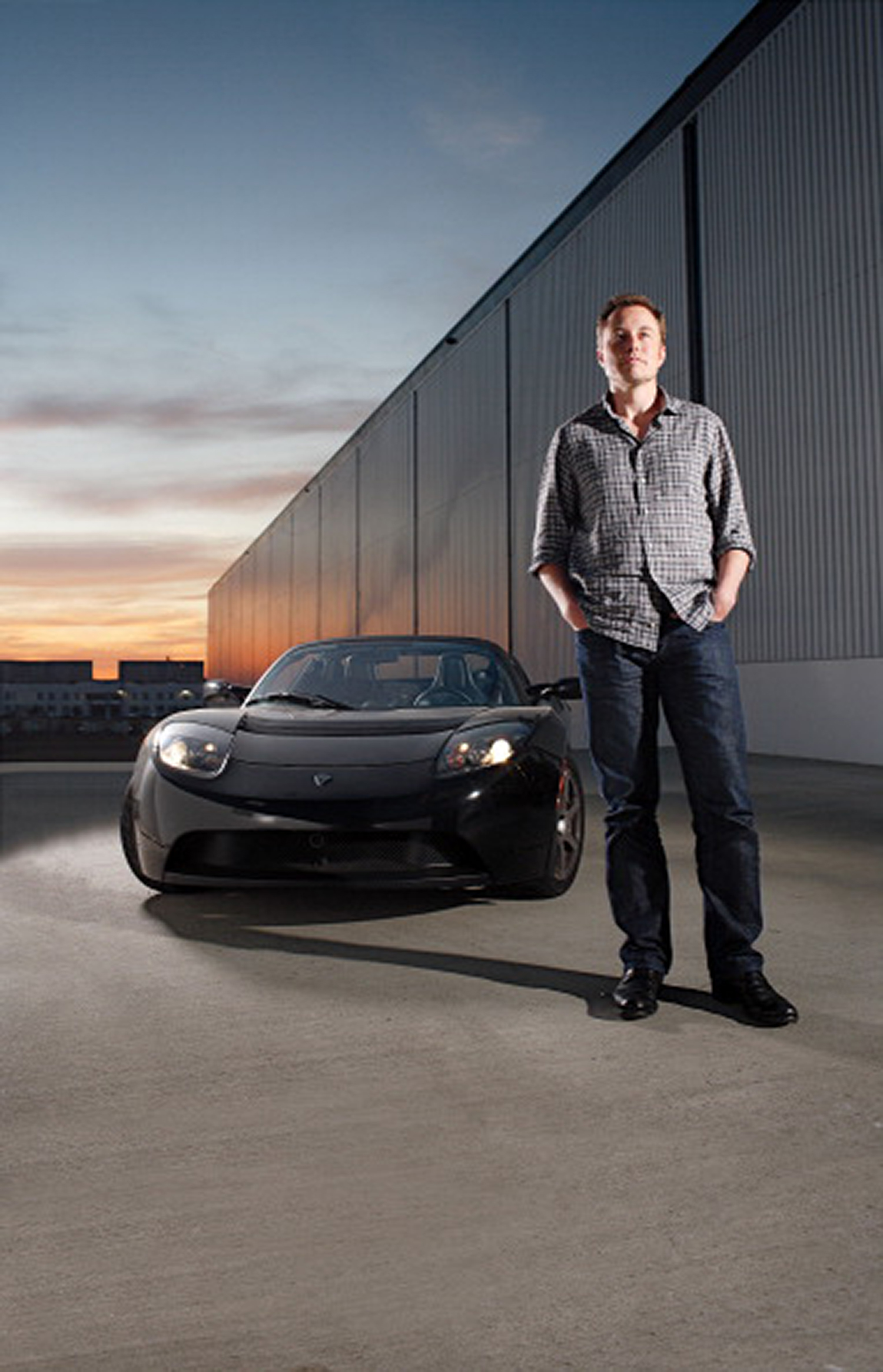 Unknown Location - JANUARY 01, 2009: Elon Musk is the CEO of based electric car company Tesla Motors.