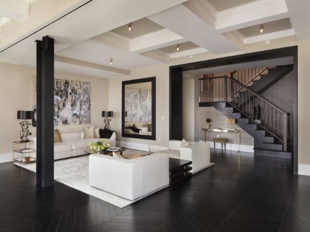 And here we have the aforementioned custom staircase.