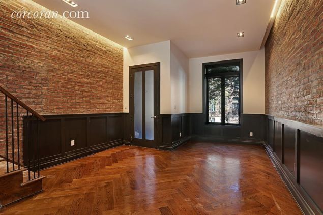 Exposed brick aplenty.