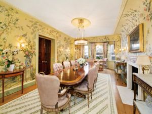 Lovely dining room.