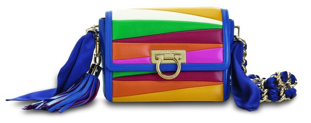 Sara Battaglia for Salvatore Ferragamo Handbag, $1,950 available at Salvatore Ferragamo Boutiques Nationwide, 1-866-337-7242