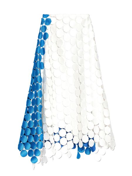 Marni Runway Skirt in Dot Macramé, $2,680, Marni.com
