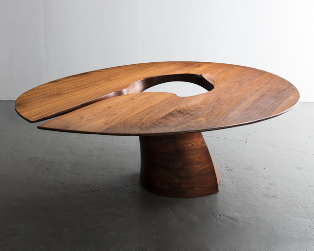 Wendell Castle, Unique Dining Table, 1971.