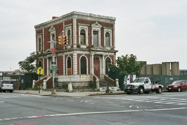 The Coignet building, before renovation.