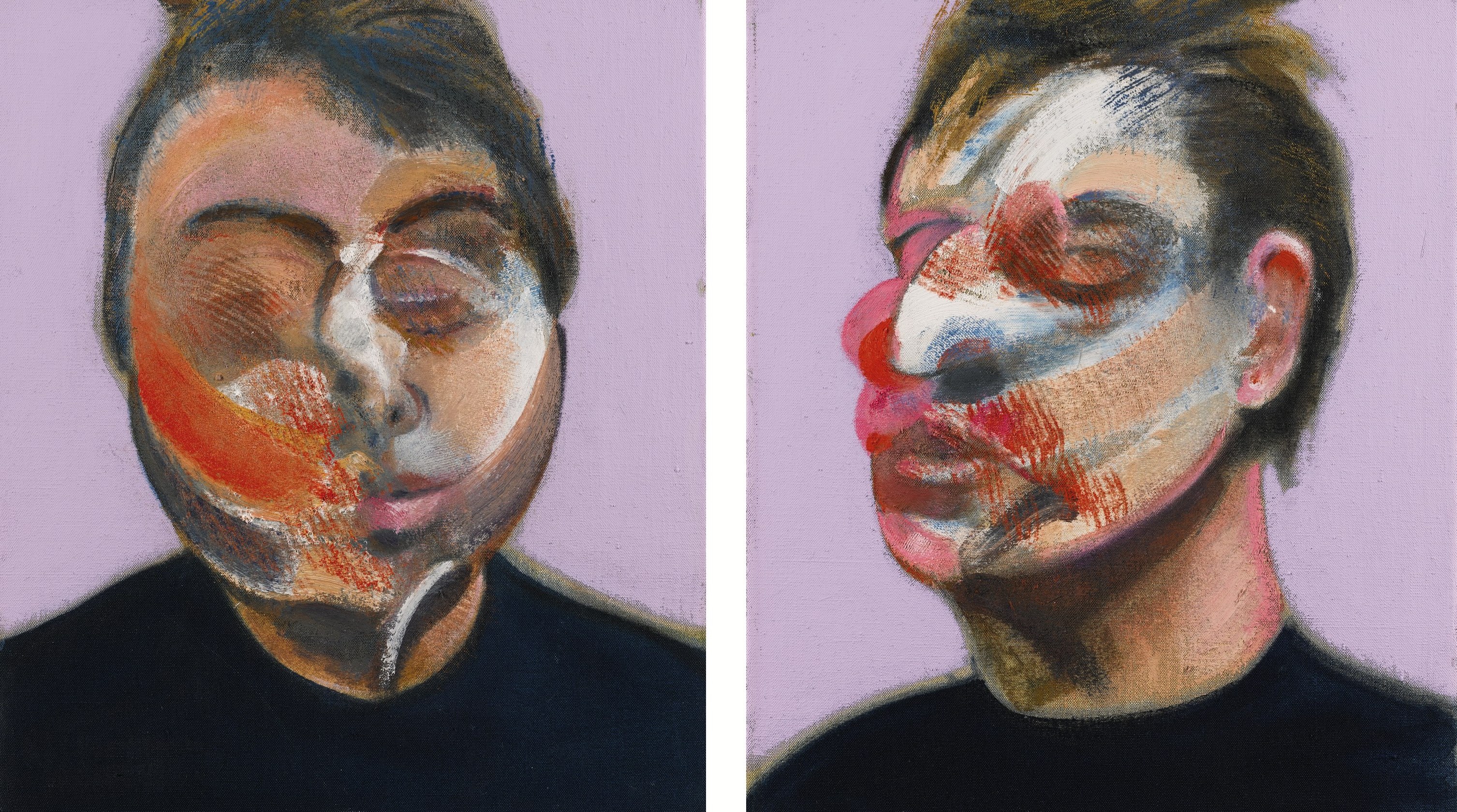 Francis Bacon's Two Studies For A Self-Portrait.