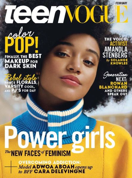 Amandla Stenberg's February cover