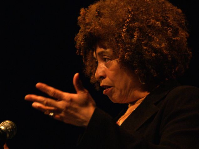 Angela Davis at the University of Alberta, March 28, 2006.