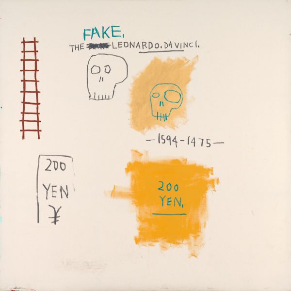 Jean-Michel Basquiat, Fake,1983.