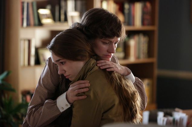 Suzy Jane Hunt as Alice and Holly Taylor as Paige Jennings.