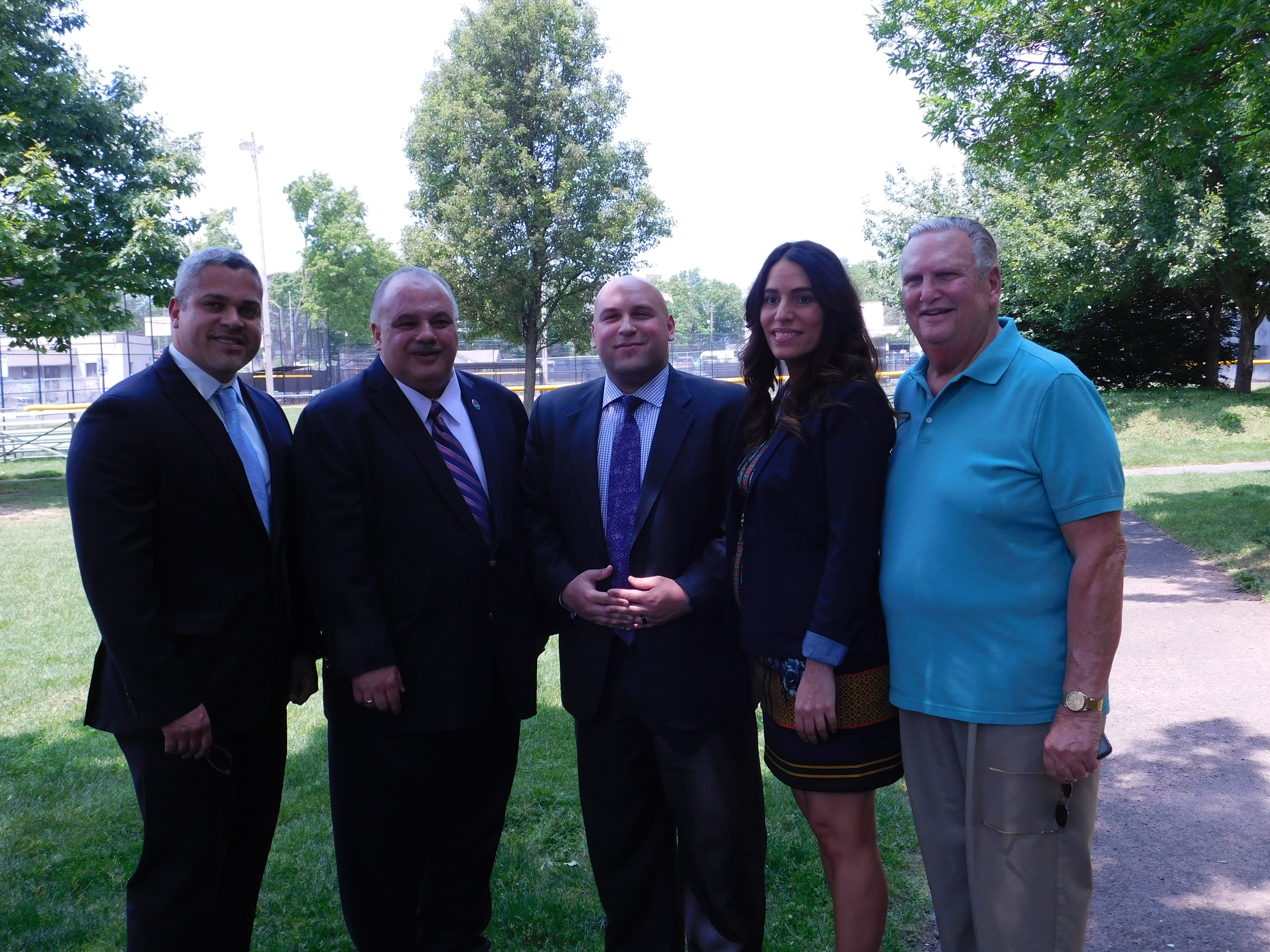 From left: Ramos, Quintana, Venezia, Ruiz and Caputo.