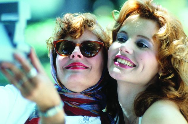 Susan Sarandon and Geena Davis.