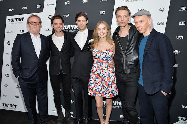 Actually overheard on the red carpet: "Oh, they're the hottest cast."