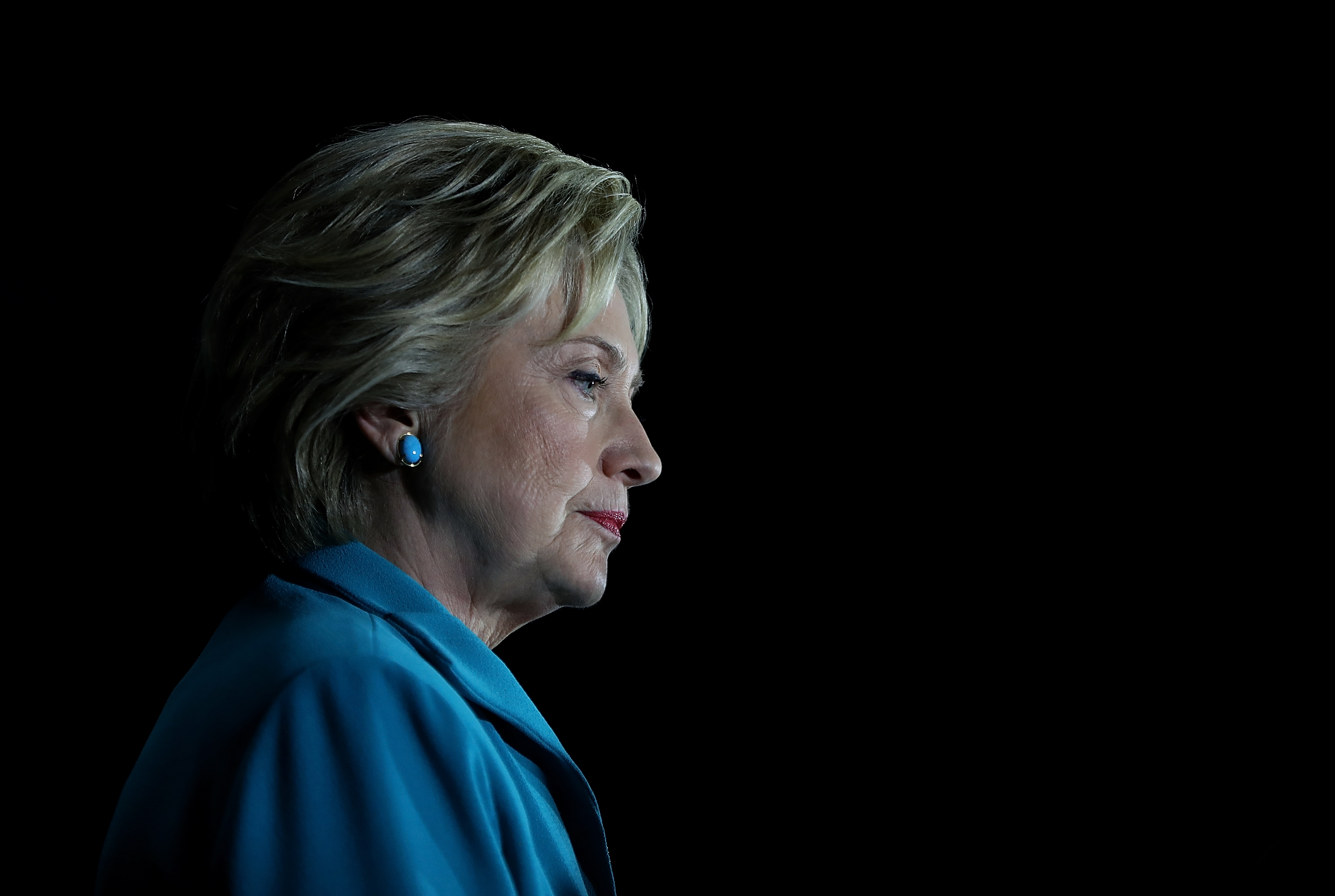 Democratic presidential candidate former Secretary of State Hillary Clinton.