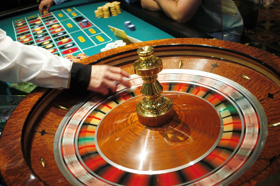 ATLANTIC CITY, NJ - JULY 8: The roulette wheel spins at Caesars Atlantic City July 8, 2006 in Atlantic City, New Jersey. (Photo by William Thomas Cain/Getty Images)