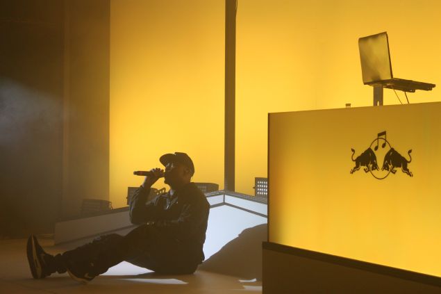 Dizzee Rascal at Music Hall of Williamsburg, as part of the Red Bull Music Academy