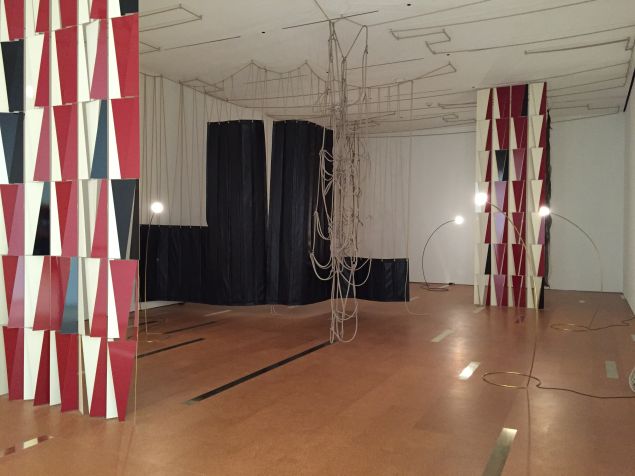 An installation by Leonor Antunes for SFMOMA's New Work series.