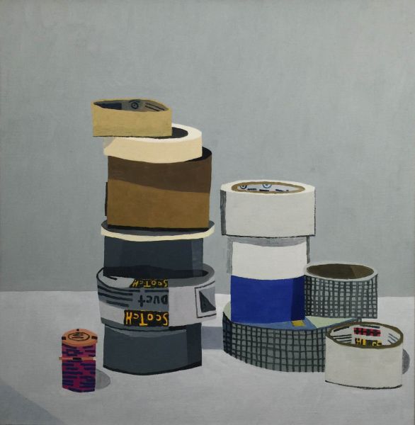 Jonas Wood, Tape Still Life, 2008.