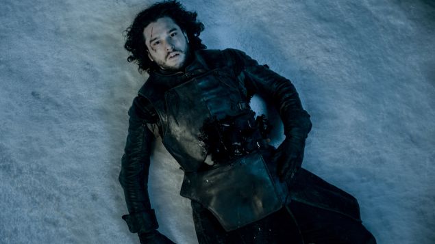 Kit Harington as Jon Snow. 
